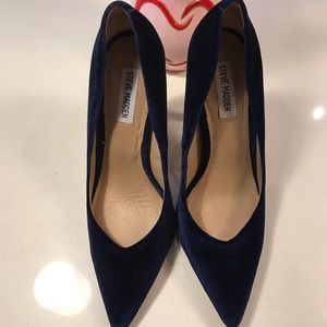 Size 10 Navy Blue Steve Madden Heels
